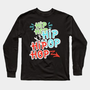 Hip Hop Graphic Long Sleeve T-Shirt